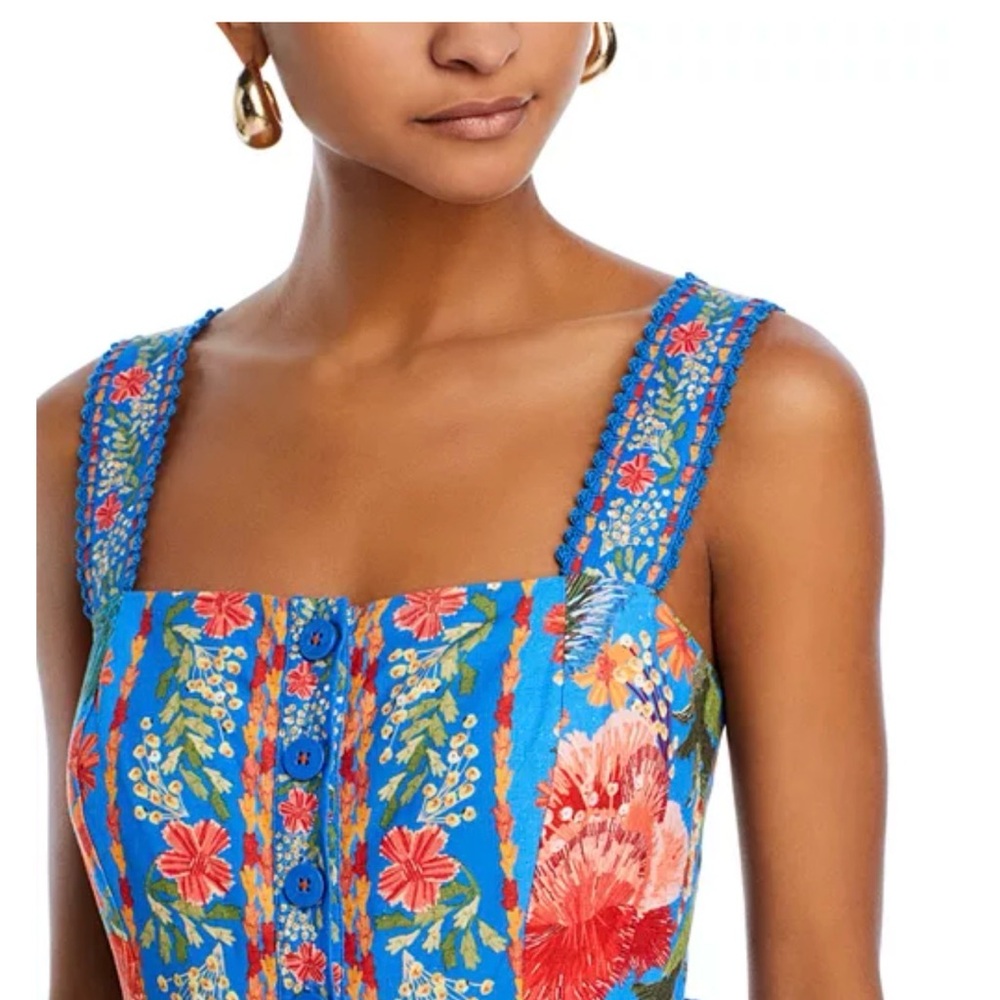 FARM Rio Multicolor Floral Playsuit - Picture 4 of 11